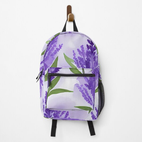 Item preview, Watercolor lavender pattern illustration designed and sold by Monlin.
