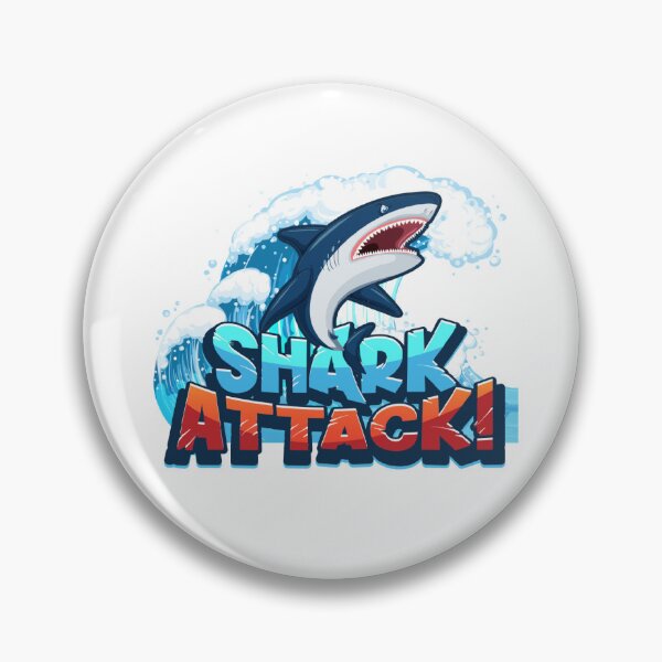 Item preview, Shark Attack designed and sold by IdeasForFreedom.