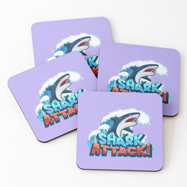 Item preview, Shark Attack designed and sold by IdeasForFreedom.