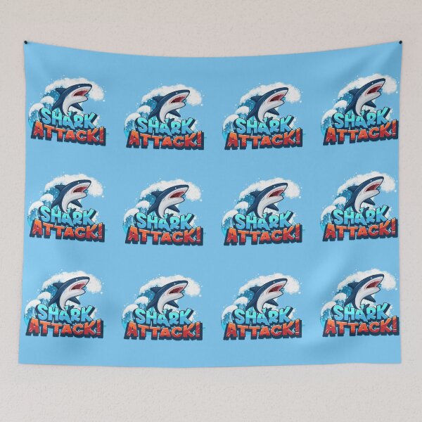 Item preview, Shark Attack designed and sold by IdeasForFreedom.