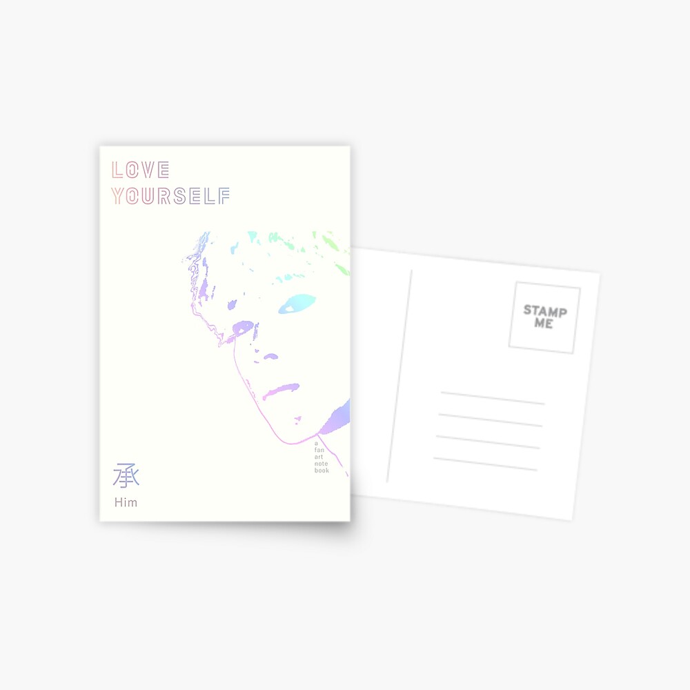 Korean Fandom Gift Jimin Bts Bangtan Boys In Love Yourself 承 Her Greeting Card By Sveltefigures Redbubble