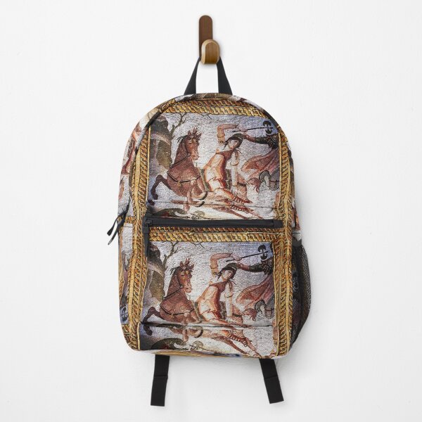 Item preview, AMAZON COMBATTING HORSEBACK Antique Roman Mosaics of Antioch designed and sold by BulganLumini.