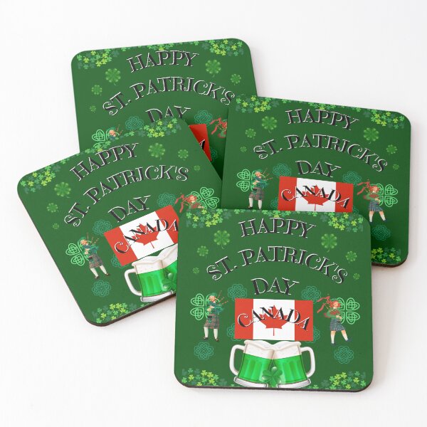 Item preview, Happy St. Patrick's Day Canada designed and sold by KMRmerchDesigns.