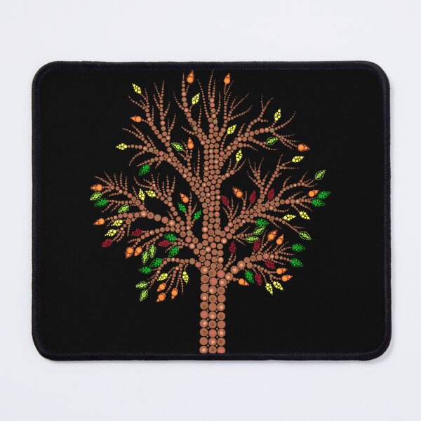 Item preview, Autumn Tree Dot Art designed and sold by Jane Izzy Designs.