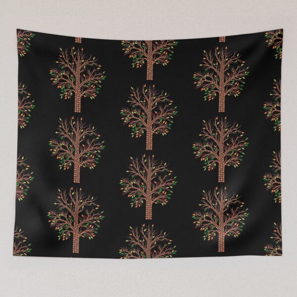 Item preview, Autumn Tree Dot Art designed and sold by Jane Izzy Designs.