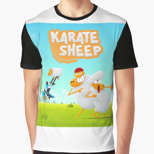 Item preview, Karate sheep 2023 poster designed and sold by davidjones16598.