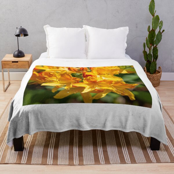Item preview, Bright yellow rhododendron flowers designed and sold by yackers1.