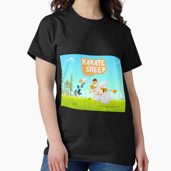 Item preview, Karate sheep 2023 poster designed and sold by davidjones16598.