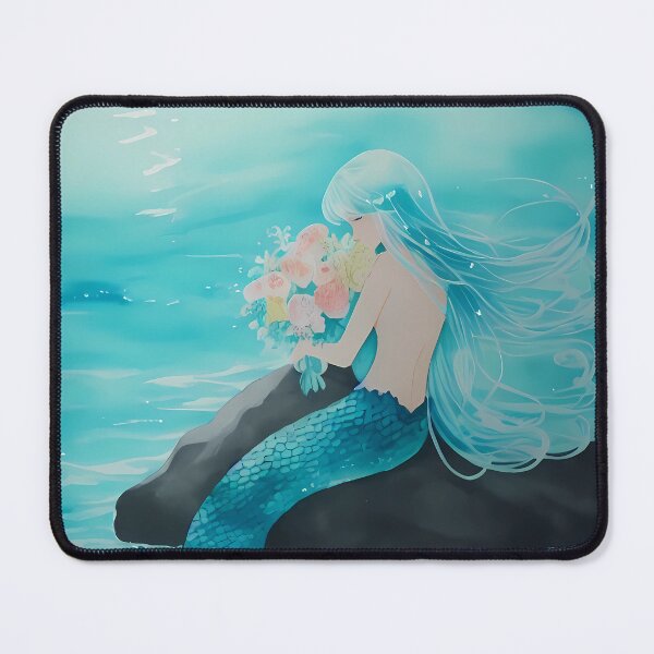 Item preview, Beautiful mermaid watercolor designed and sold by Monlin.