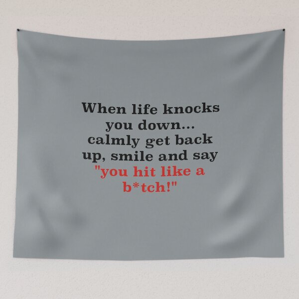 Item preview, When life knocks you down.... designed and sold by TimConstable.