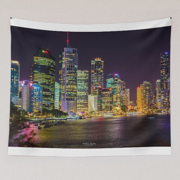 Item preview, Brisbane at Night designed and sold by Keith's Photo Artistry.