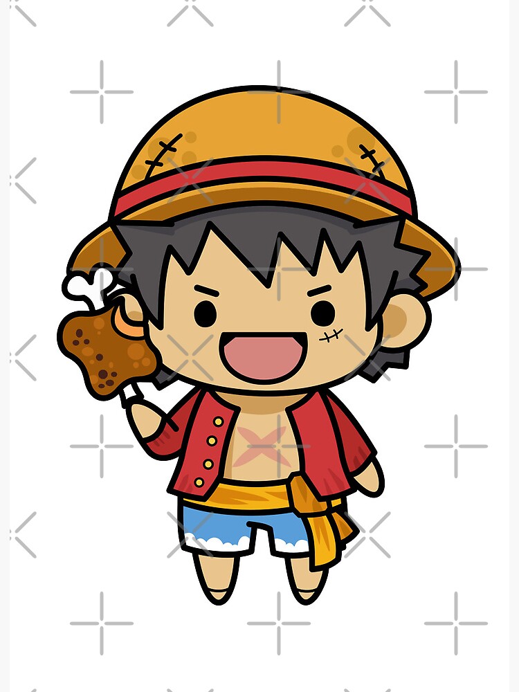 Luffy chibi One Piece (post time-skip outfit)