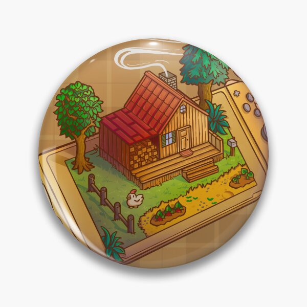 Item preview, Cozy farm illustration designed and sold by Bianca Stancu.