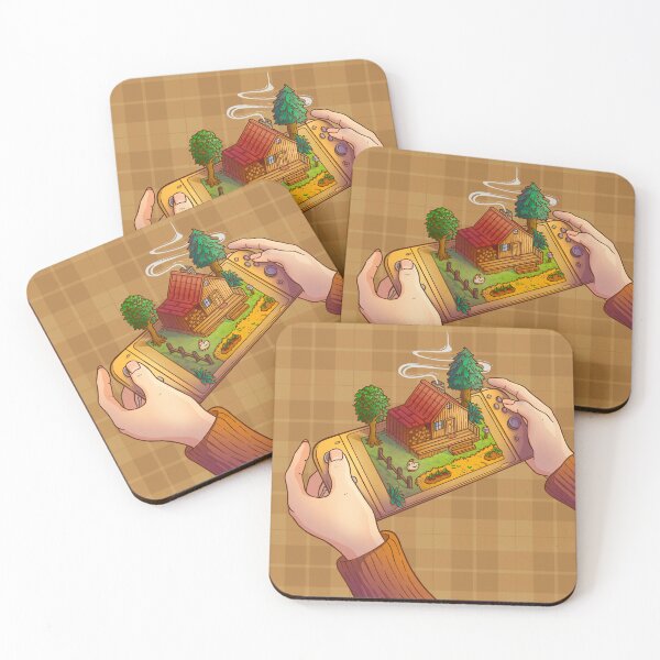 Item preview, Cozy farm illustration designed and sold by Bianca Stancu.