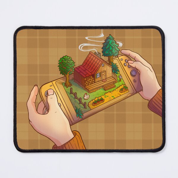 Item preview, Cozy farm illustration designed and sold by Bianca Stancu.