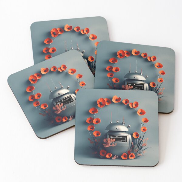 Item preview, Red poppy paper art designed and sold by cuprum.