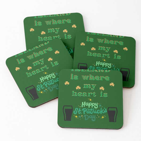 Item preview, Ireland is Where My Heart is-St. Patricks Designs designed and sold by KMRmerchDesigns.