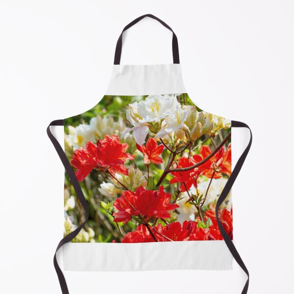 Item preview, Red and white rhododendrons designed and sold by yackers1.