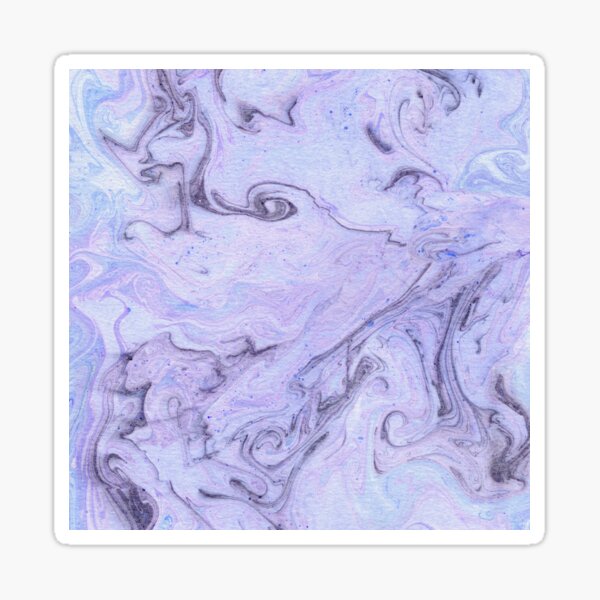 Marbly Lavender Sticker