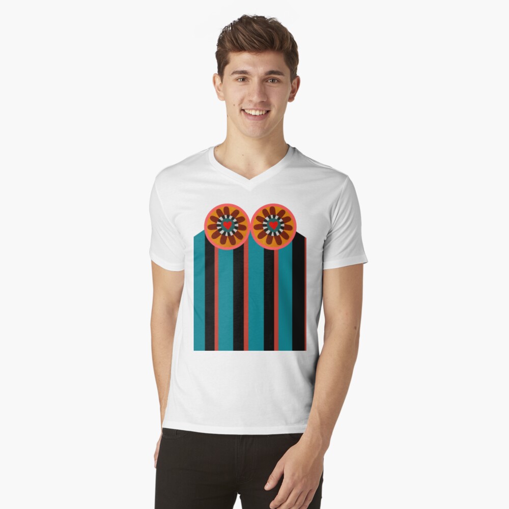Item preview, V-Neck T-Shirt designed and sold by GasconyPassion.
