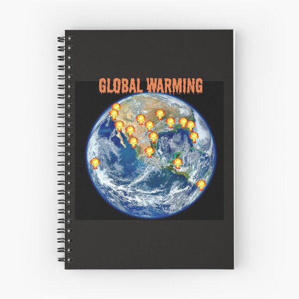 Item preview, GLOBAL WARMING FOLLOWED BY NUCLEAR WINTER designed and sold by TechLaughs.