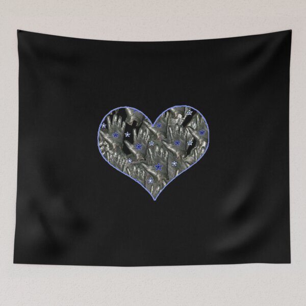 Item preview, Black Leather Gloves Heart shaped PPPimp design  designed and sold by PPPimp.