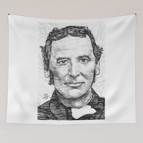 Item preview, EDWIN ABBOTT ABBOTT pencil portrait designed and sold by lautir.
