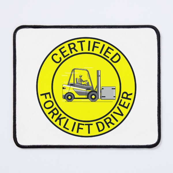Item preview, Certified forklift driver. designed and sold by safetyguide.