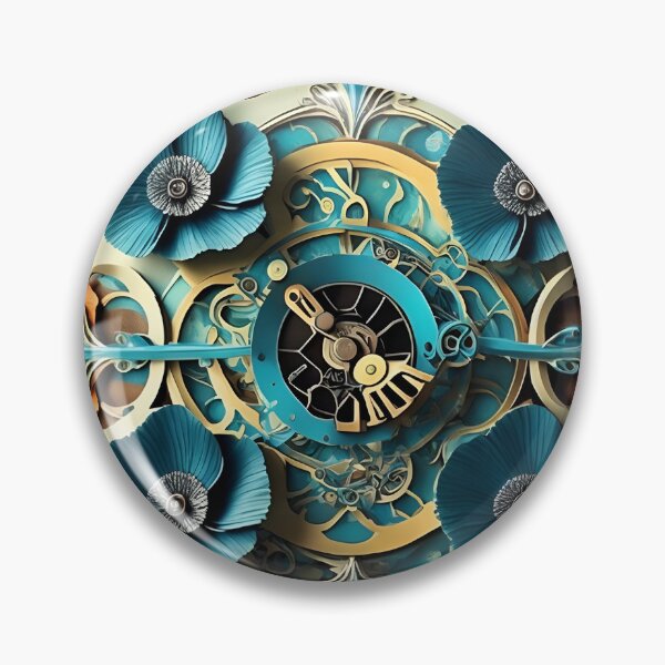 Item preview, Blue poppy paper art designed and sold by cuprum.