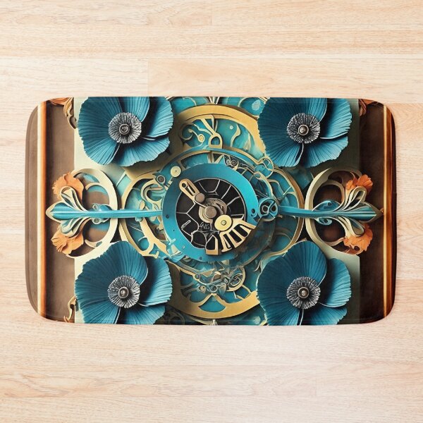 Item preview, Blue poppy paper art designed and sold by cuprum.