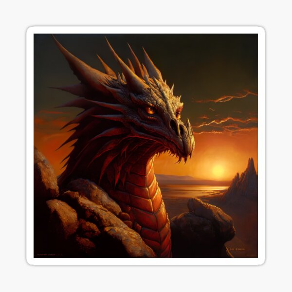 Dragon Art A2-U1 Sticker