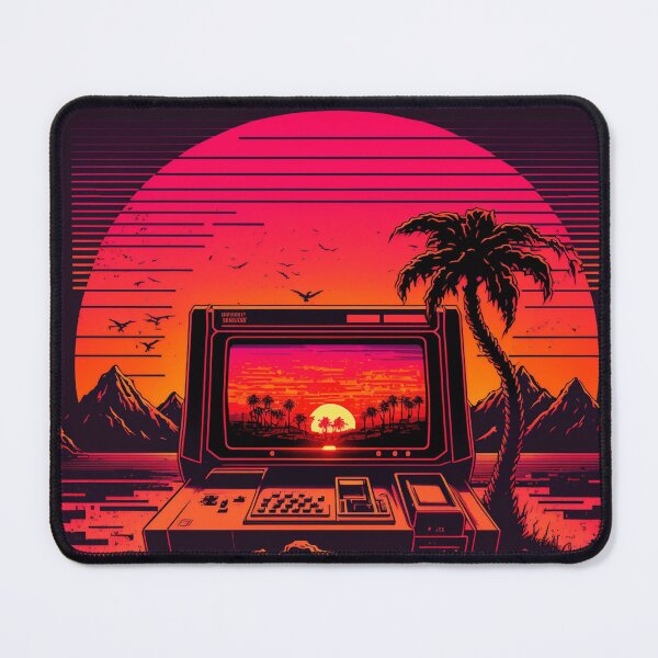 Item preview, Synthwave Sunrise Of Gaming designed and sold by Nightarcade.