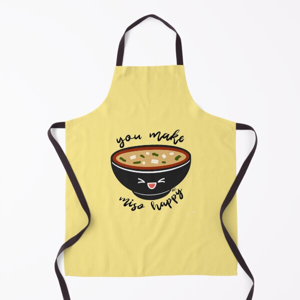 Item preview, A Miso Soup with 'You Make Miso Happy' designed and sold by mel-art-nie.