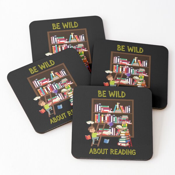 Item preview, Be wild about reading. designed and sold by ConradoBullhead.