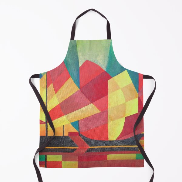 Item preview, Cubist Abstract of Junk Sails and Ocean Skies designed and sold by taiche.