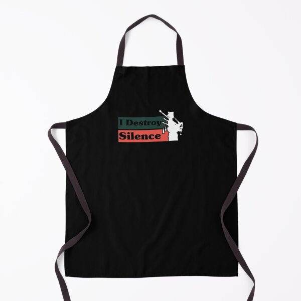 Item preview, Funny I Destroy Silence For Bagpipe Day designed and sold by BahaLaasri.