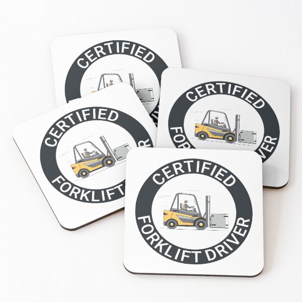 Item preview, Certified forklift driver. designed and sold by safetyguide.