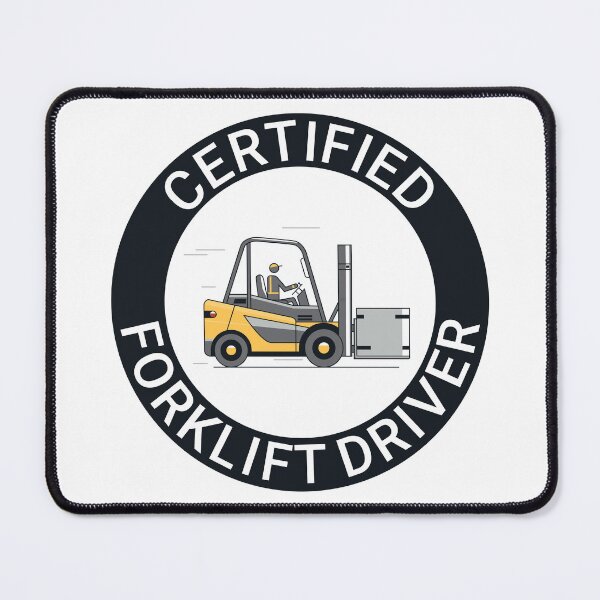 Item preview, Certified forklift driver. designed and sold by safetyguide.