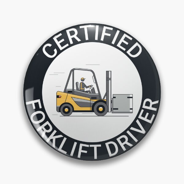 Item preview, Certified forklift driver. designed and sold by safetyguide.
