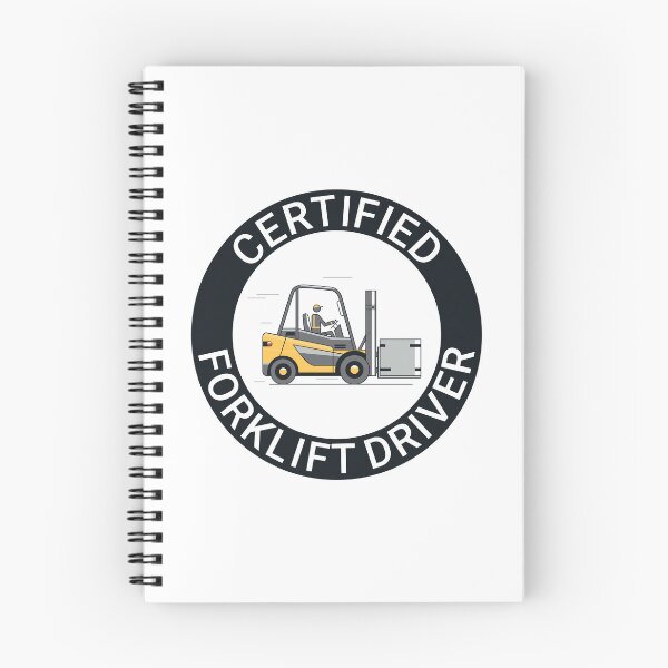 Item preview, Certified forklift driver. designed and sold by safetyguide.