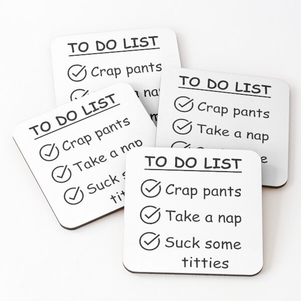 Item preview, Funny Baby To Do List designed and sold by emzimerch1.