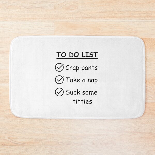 Item preview, Funny Baby To Do List designed and sold by emzimerch1.