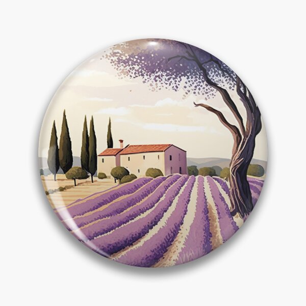 Item preview, Lavanda Francia Provenza Ilustración designed and sold by unrealartwork.