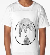 The Fox Playing Long T-Shirt