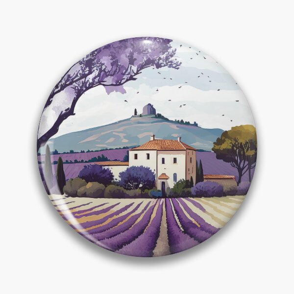 Item preview, Lavanda Francia Provenza Dibujo designed and sold by unrealartwork.