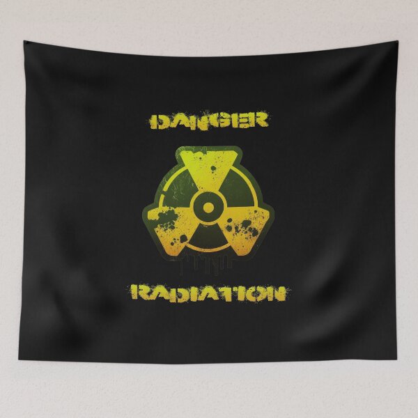 Item preview, Danger radiation sign, vector style designed and sold by SvarunPogani.