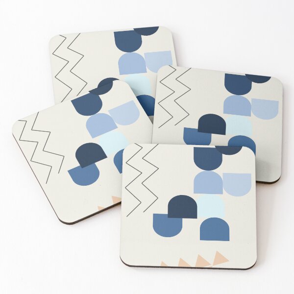 Item preview, Abstract Art Geometric Shapes designed and sold by NAERENA.