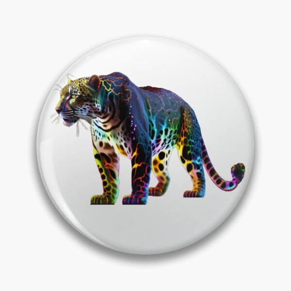 Item preview, Colourful and Wonderful Jaguar designed and sold by GloriousArtSKD.