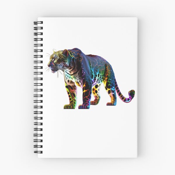 Item preview, Colourful and Wonderful Jaguar designed and sold by GloriousArtSKD.