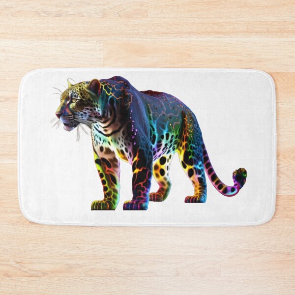 Item preview, Colourful and Wonderful Jaguar designed and sold by GloriousArtSKD.